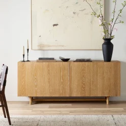 Modern Oak Buffet (72")
