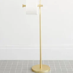 Modern Overhang Bathroom Freestanding Toilet Paper Holder