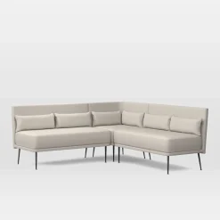 Modern 3-Piece Banquette - Large