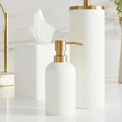 Modern Resin Stone Bath Accessories