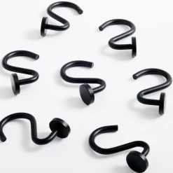 Modern Shower Curtain Rings (Set of 12)