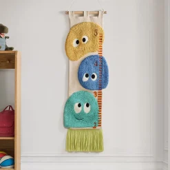 Monsters Wall Hanging Height Chart