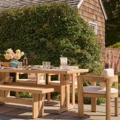 Monterey Outdoor Teak Dining Chair (Set of 2)