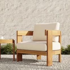Monterey Outdoor Teak Lounge Chair