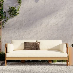 Monterey Outdoor Teak Sofa (76")