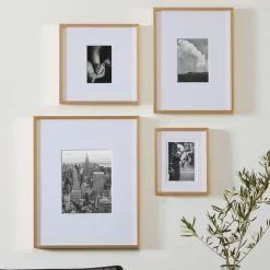 Multi-Mat Metal Gallery Frames - Polished Brass