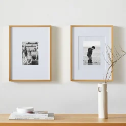 Multi-Mat Metal Gallery Frames - Polished Brass