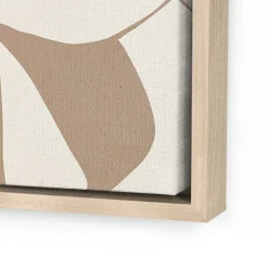 Muted Petals No. 1 Framed Wall Art by Shatha Al Dafai