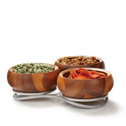 Nambe Braid Condiment Server