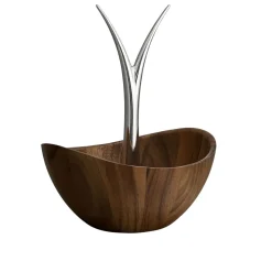 Nambe Fruit Tree Serving Bowl