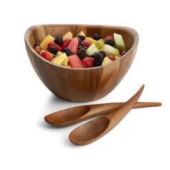 Nambe Harmony 3-Piece Salad Set
