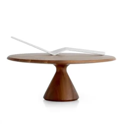 Nambe Quatro Cake Plate & Server