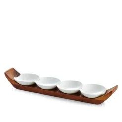 Nambe Quatro Snack & Serve Set