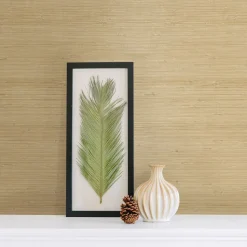 Natural Cream Grasscloth Wallpaper