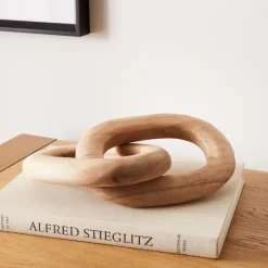 Natural Link Wooden Object (Set of 2)