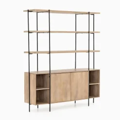 Natural Mango Buffet & Hutch (65")