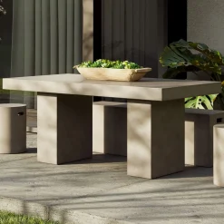 Newcastle Rectangle Indoor/Outdoor Dining Table (70"–95")