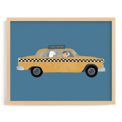 New York Framed Wall Art by Minted for West Elm