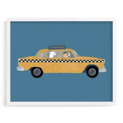 New York Framed Wall Art by Minted for West Elm