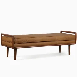 Nico Leather Bench