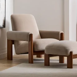 Nils Chair & Ottoman Set