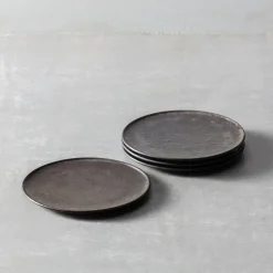 Nivo Metallic Salad Plates (Set of 6)