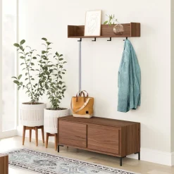 Nolan Entryway Bench (42"–62")