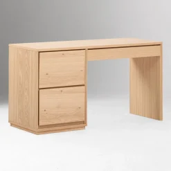 Norre 2-Piece Modular Desk w/ Drawers (55")
