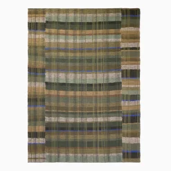Nuri Mixed Stripe Flatweave Wool Rug