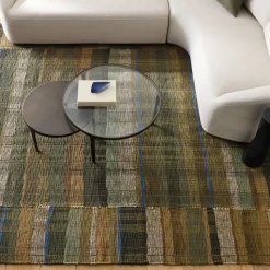 Nuri Mixed Stripe Flatweave Wool Rug