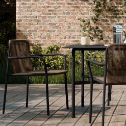 Oceana Outdoor Dining Arm Chair (Set of 2)