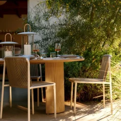 Oceana Outdoor Stacking Side Dining Chair (Set of 2)