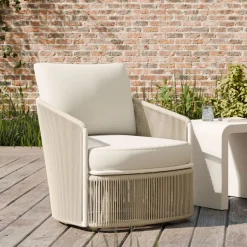 Oceana Outdoor Swivel Chair