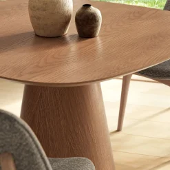 Octavius Brazilian Oak Dining Table (51")