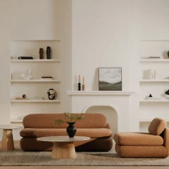 Odilia Marble Coffee Table (42")