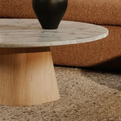 Odilia Marble Coffee Table (42")