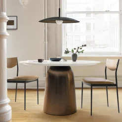 Olina Marble Round Dining Table (48")