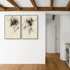 Oliver Gal Expressive Imagination Abstract Wall Art Set