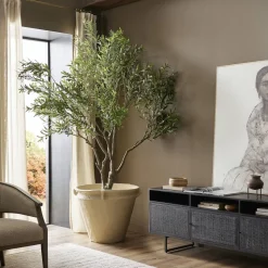 Olivos Papier-Mache Planter