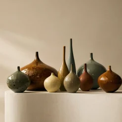 Onda Ceramic Bud Vases