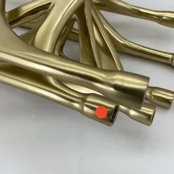 Open Box: Art Deco Menorah - Antique Brass