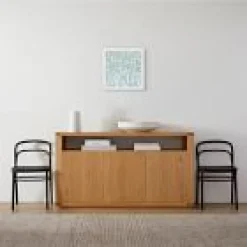 Open Box: Calming Waves Framed Wall Art - White