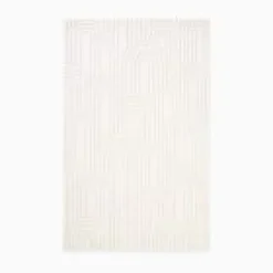 Open Box: Carved Arches Rug (5' x 8') - Alabaster