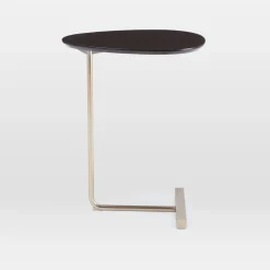 Open Box: Charley C-Side Table (19") - Dark Mineral, Champagne Bronze