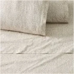 Open Box: Frances Floral Sheet Set, Queen - Sand
