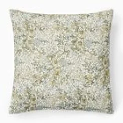 Open Box: Frankie Floral Pillow Cover (20" Sq) - Green Multi