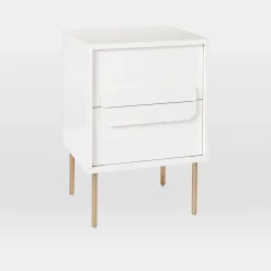 Open Box: Gemini Nightstand (18") - White