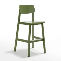 Open Box: Grand Rapids Chair Co. Sadie II Outdoor Bar Stool (29") - Olive Green