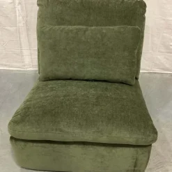 Open Box: Harmony Modular Motion Armless Single - Performance Distressed Velvet Juniper
