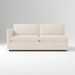 Open Box: Harris Left Sleeper Sofa - Deco Weave Sand